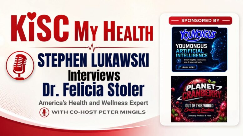 Dr. Felicia Stoler on Kisc My Health Radio with Stephen Lukawski and Peter Mingils